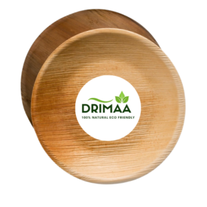 10"+7" Palm Leaf Plates - Drimaa Eco Friendly Plates