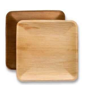 10 Inch Square Palm Plate - Drimaa's Eco Friendly Products